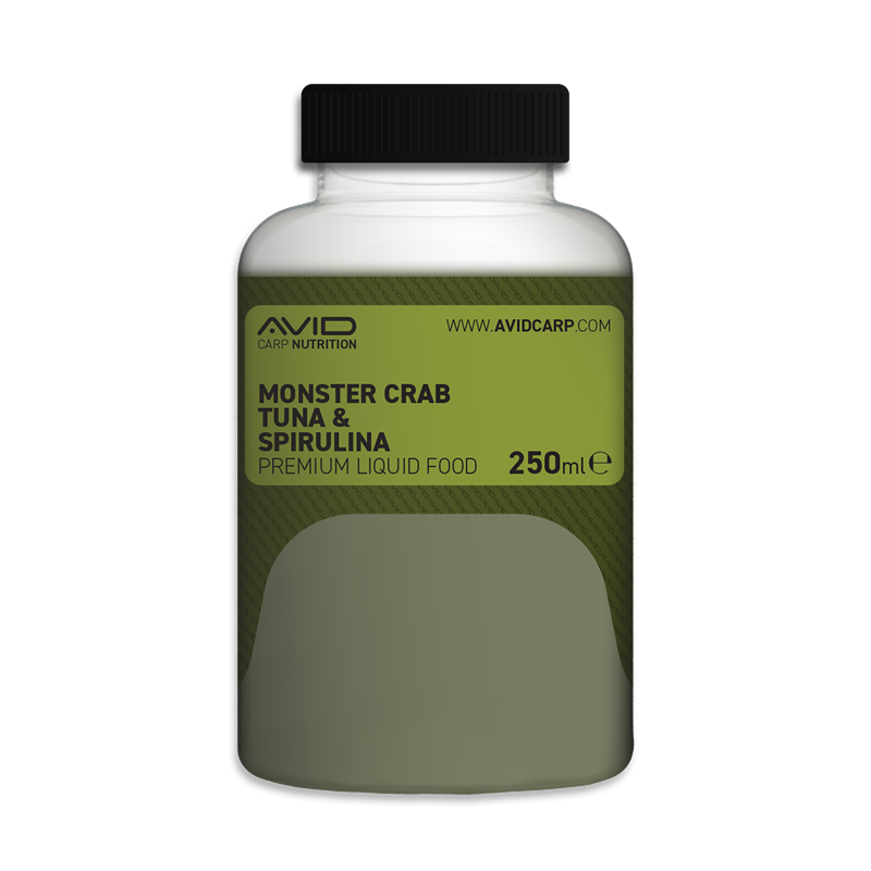 Liquid Additive Avid Carp Premium Monster Crab-Tuna & Spirulina