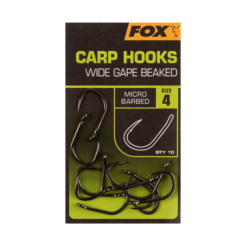 Hooks Fox Carp Hooks Wide Gape Beaked