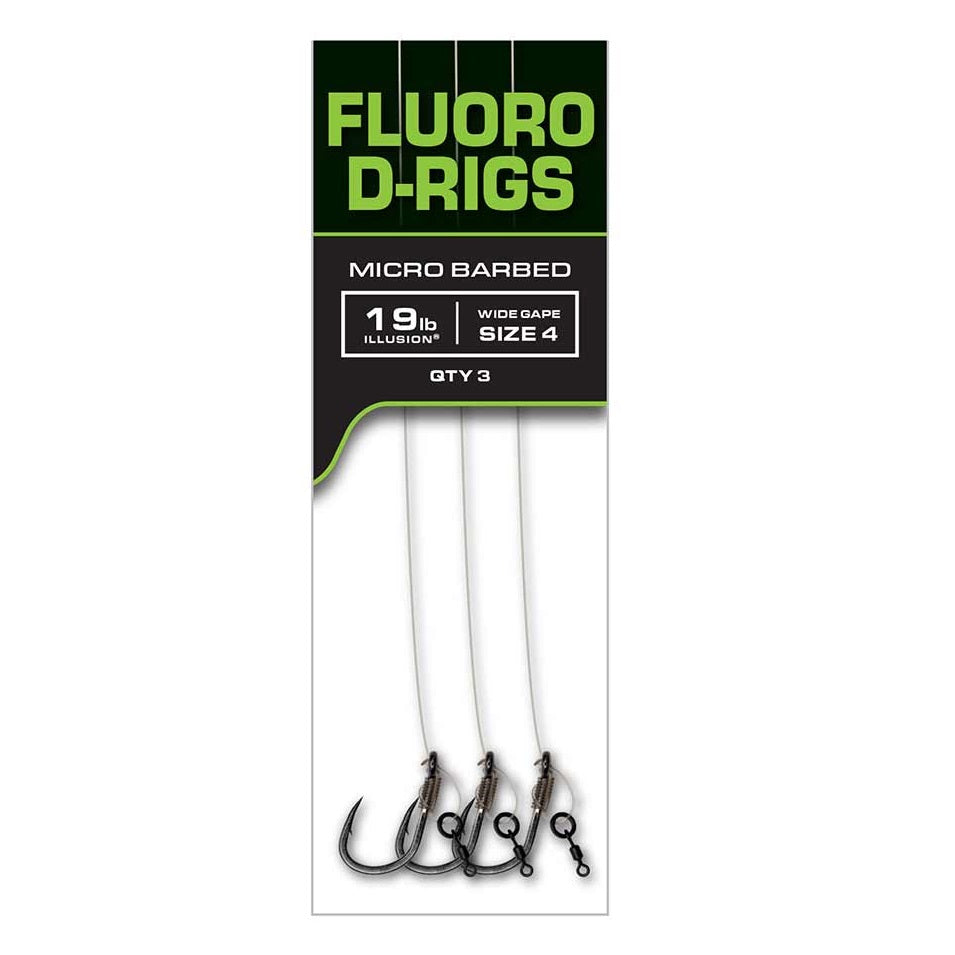 Mounted hooks Fox Edges Fluoro D-Rig