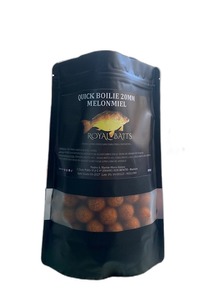 Boilies Royal Baits Honey Melon 20mm 800g