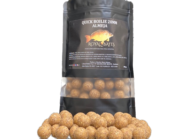 Boilies Royal Baits Clam 20mm 800g