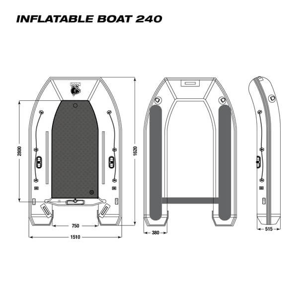 Boat Nash Life Inflatable 240