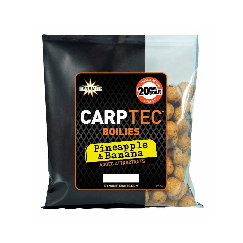 Boilies Dynamite Baits Carp-Tec Pineapple Banana 20 mm 300g