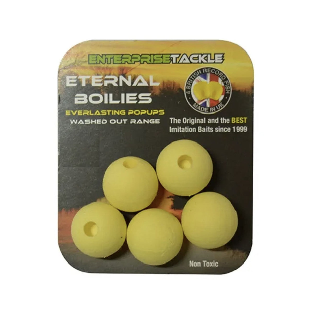 Boilies Pop Ups Enterprise Pale yellow