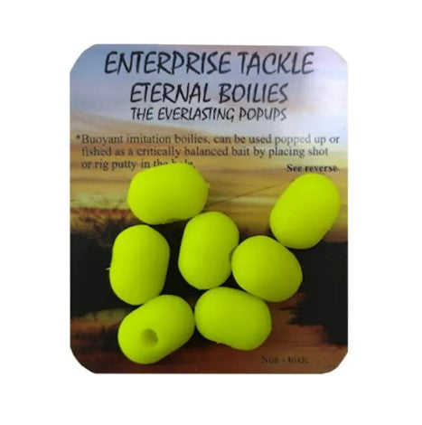 Boilies Pop Ups Enterprise Eternal Dumbell Fluor Yellow 11/15 mm