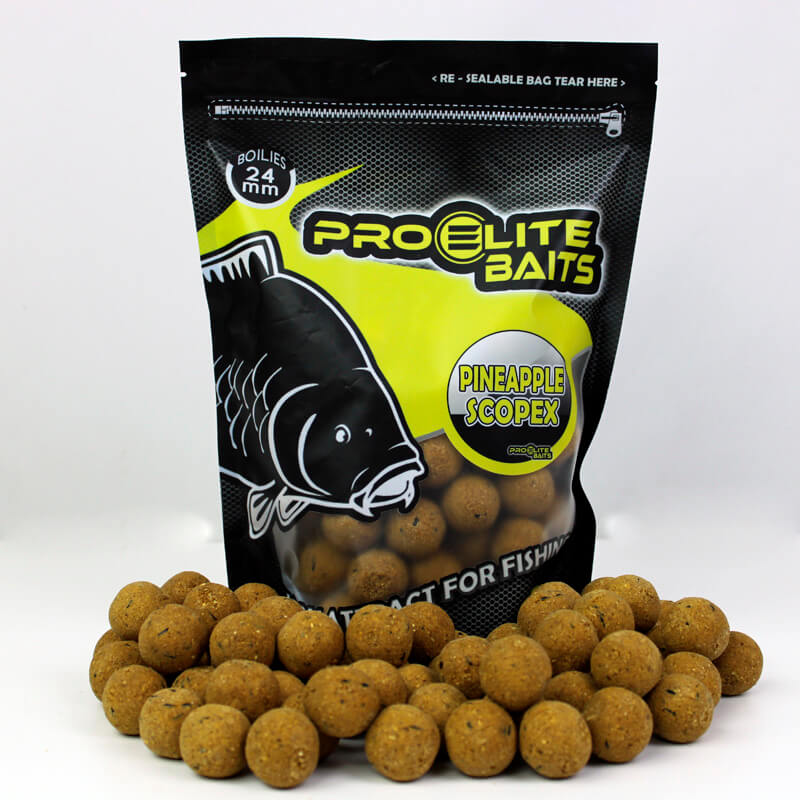 Boilies Pro Elite Baits Scopex 24 mm