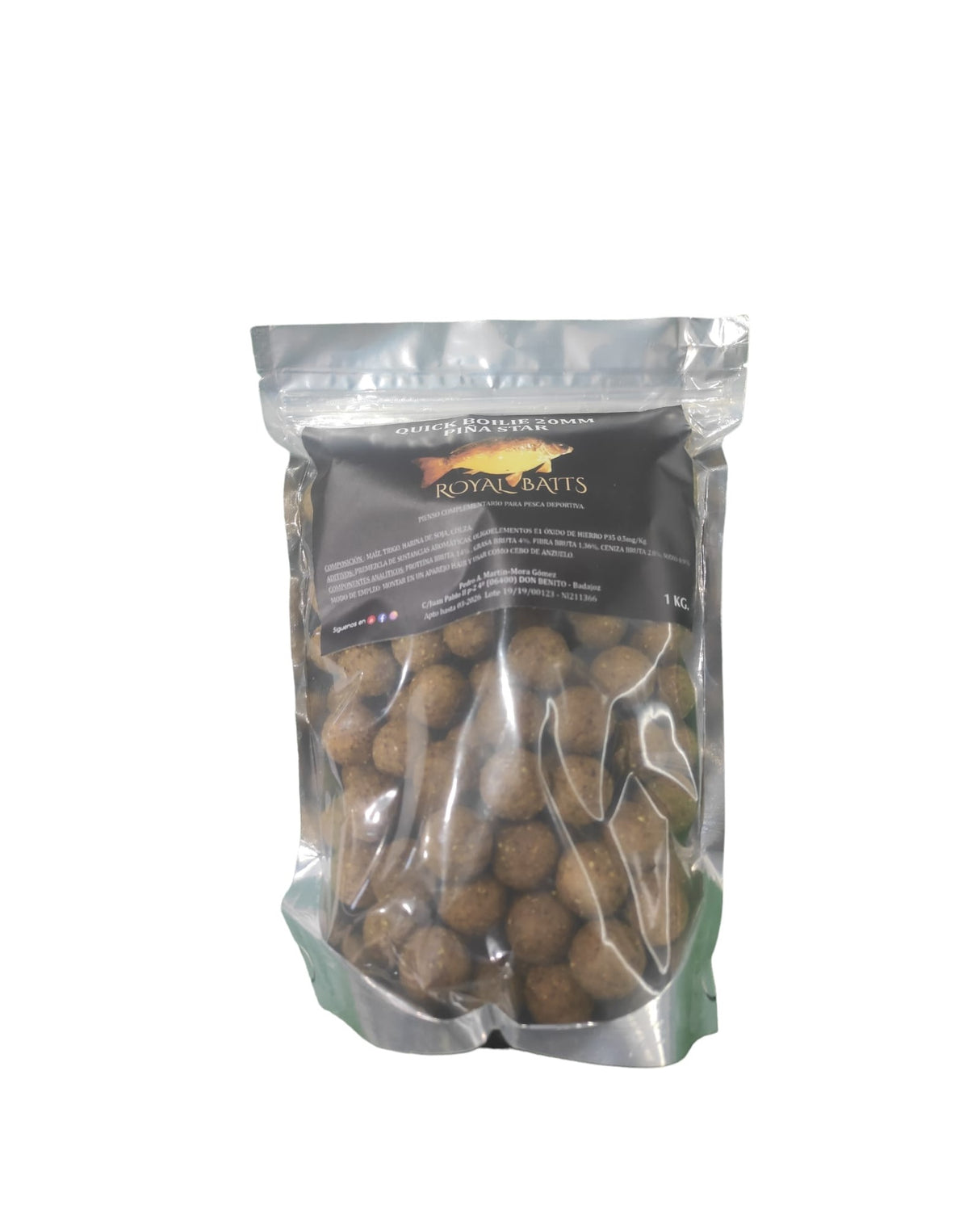 Boilies Royal Baits Star 20mm pineapple