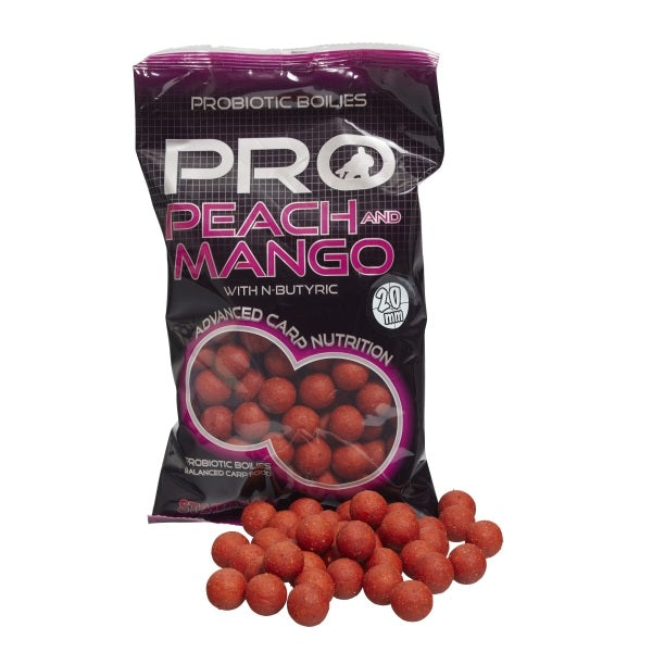 Boilies Starbaits Probiotic Peach Handle 24 mm