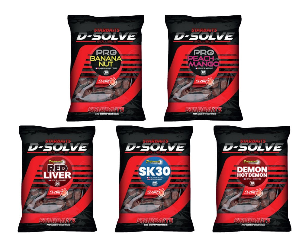 Boilies Starbaits Solubles Red Liver 20 mm 2.5 kg