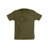 T-shirt Avid Carp Icon Khaki