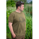 T-shirt Avid Carp Icon Khaki