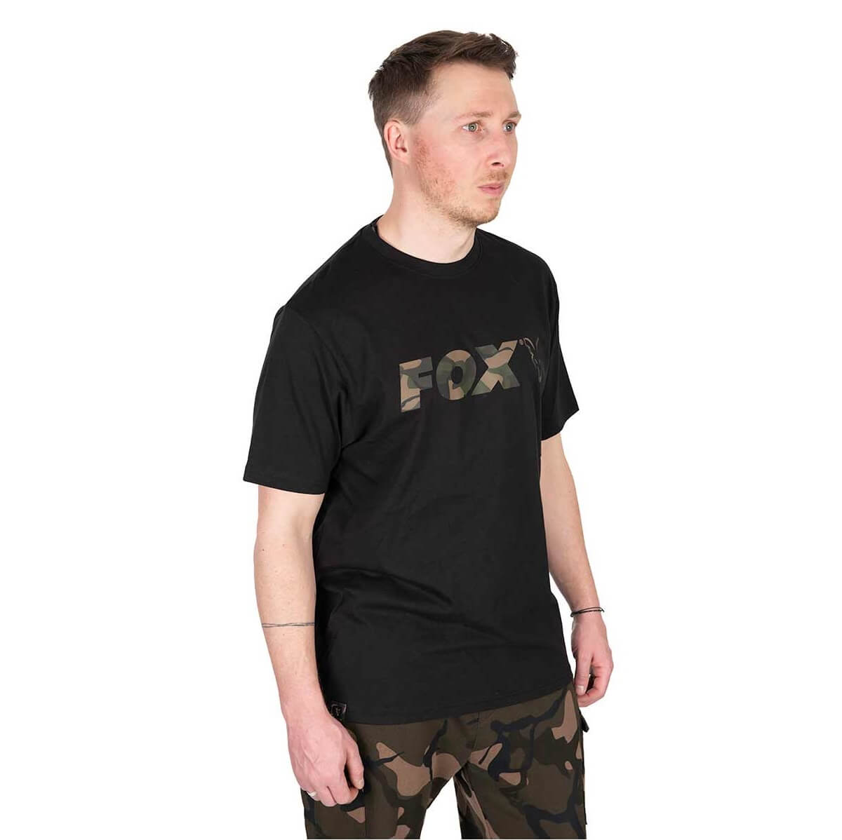 T-shirt Fox Logo T Black/Camo