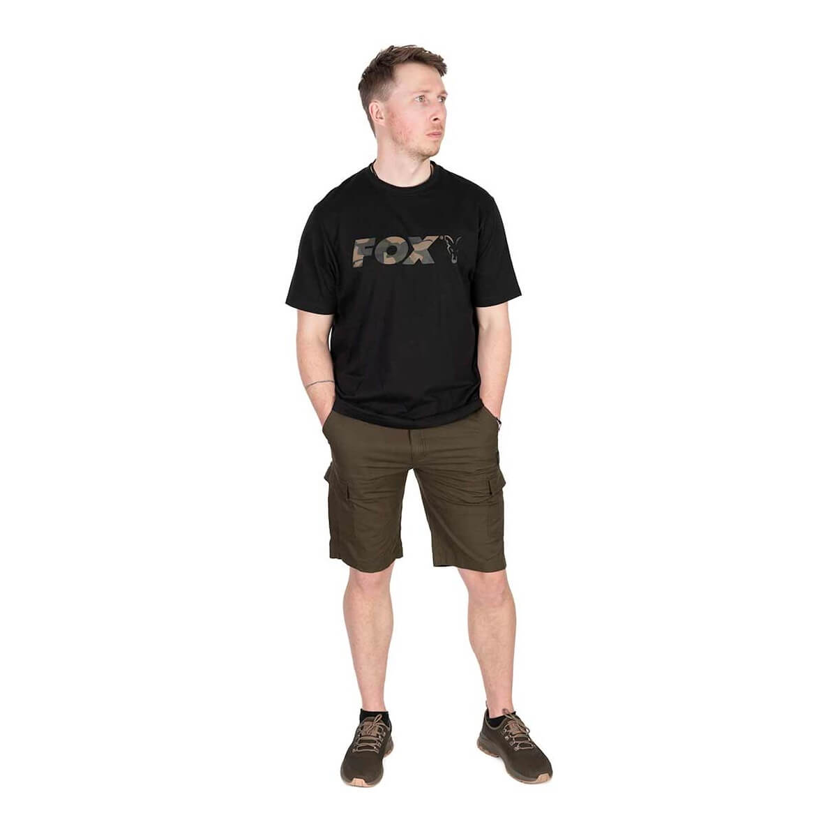 T-shirt Fox Logo T Black/Camo