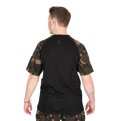 T-shirt Fox Outline T Black/Camo