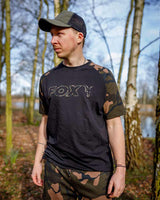 T-shirt Fox Outline T Black/Camo