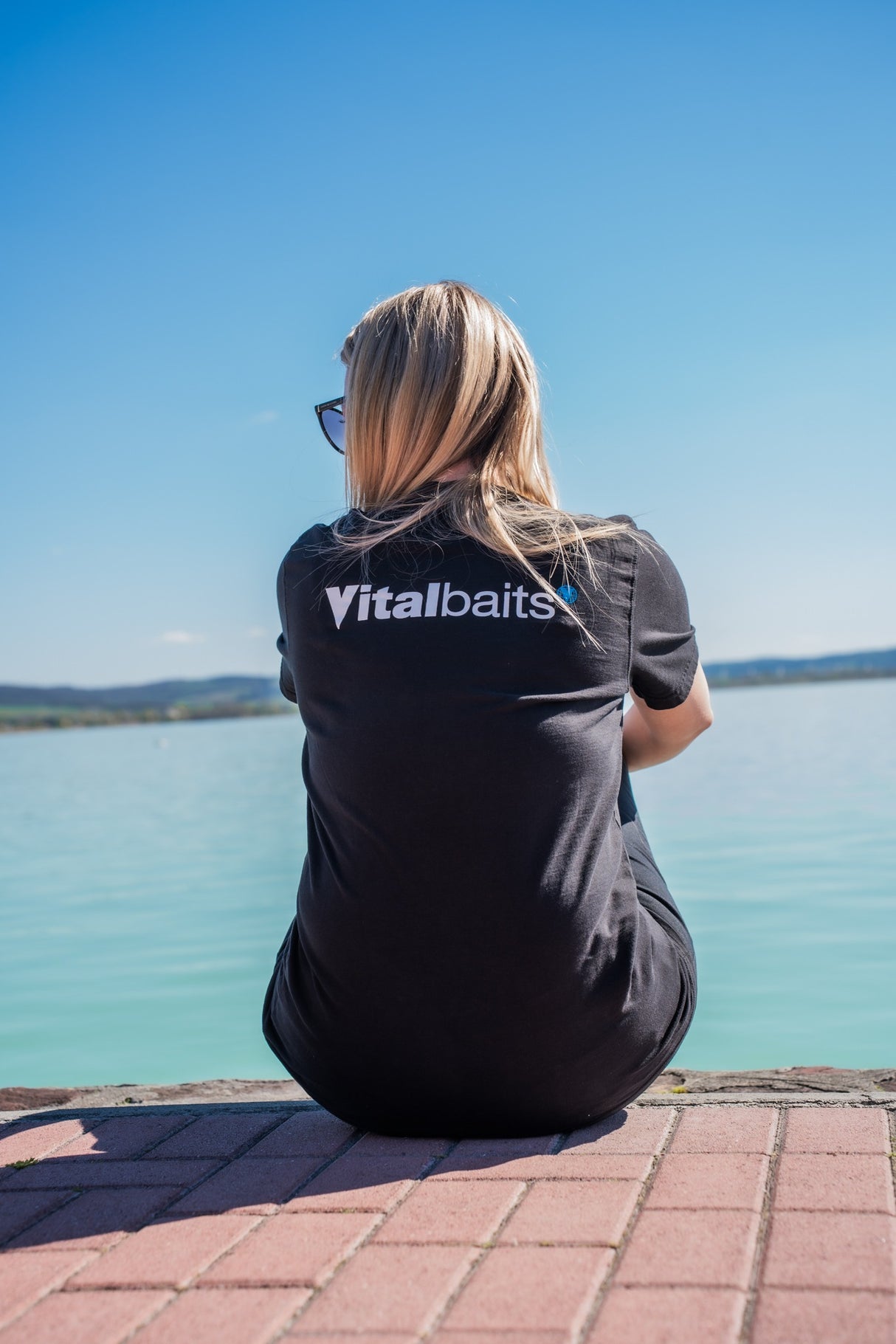 T-shirt Vitalbaits Blue
