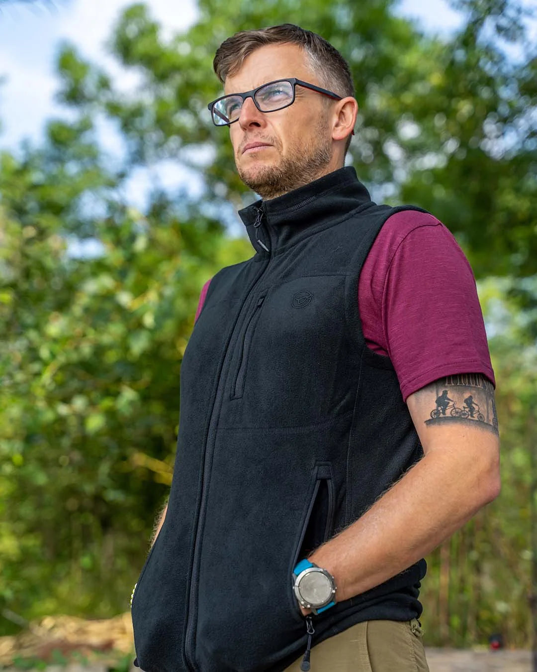 Sleeveless vest Korda Kore Black