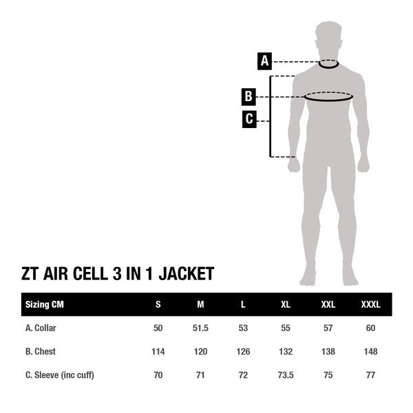 Thermal jacket Nash ZT Air Cell 3 in 1