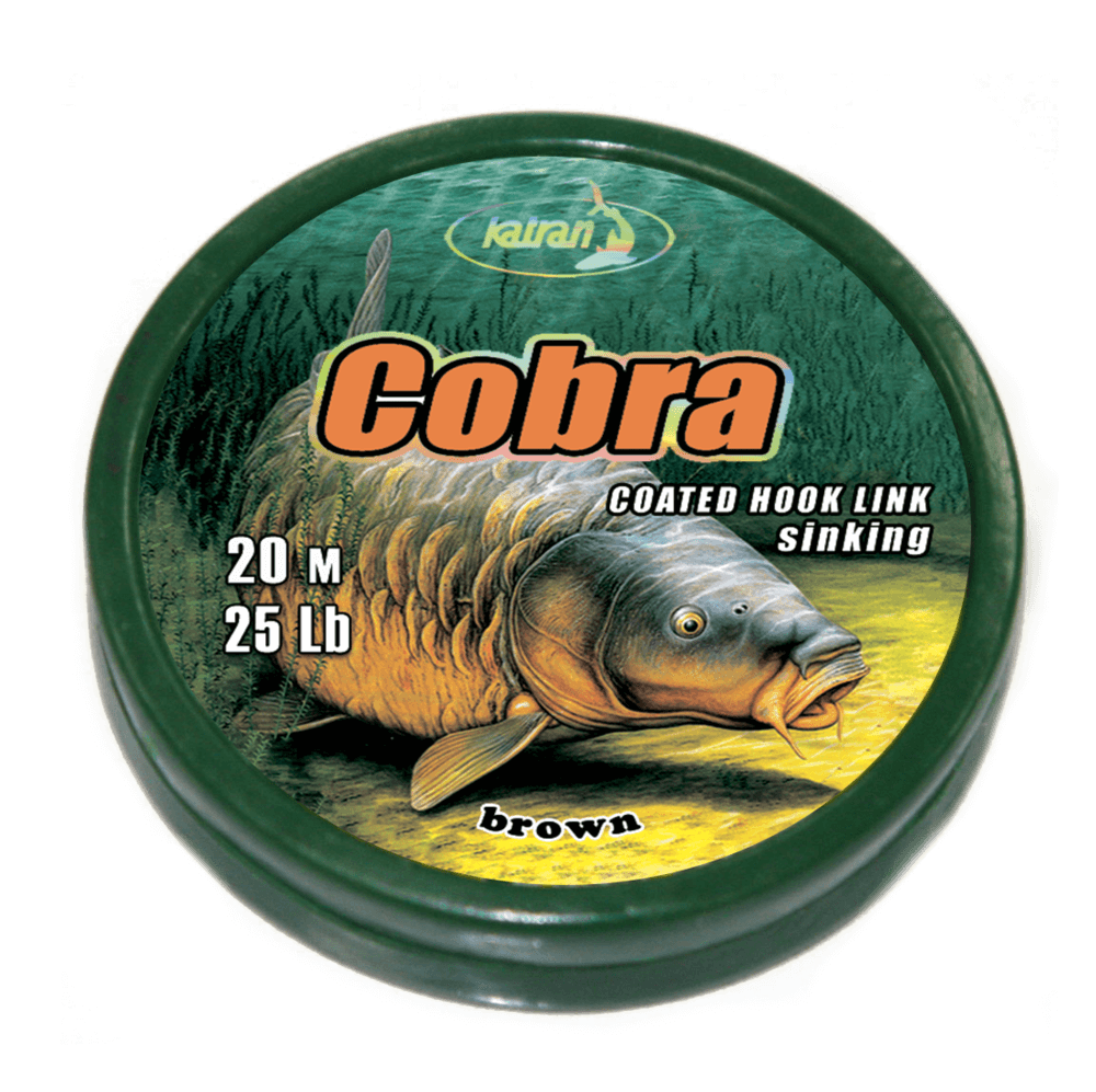 Braided Katran Coated Hooklink Cobra 25 lb 20 m