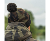 Cap Avid Carp Camo and Black with ball