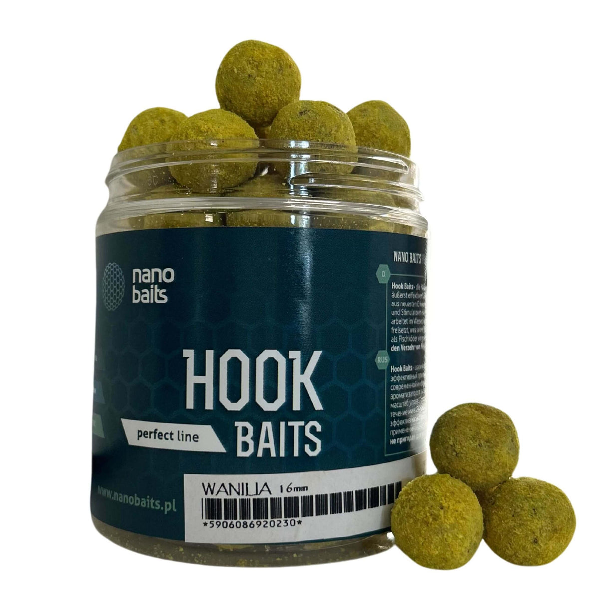 Hard Hook Baits Nano Baits Vanilla 18 mm