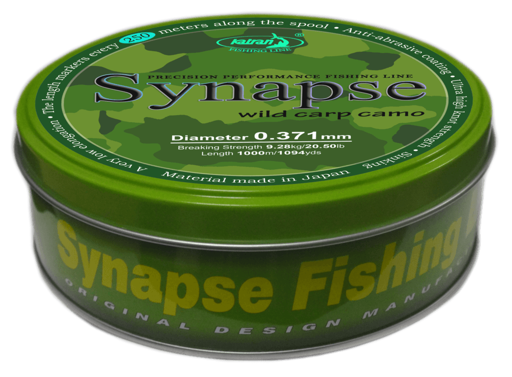 Thread Katran Synapse Wild Carp Camo 0,37 mm 1000 m