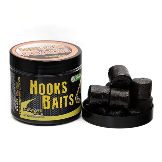 Hook Pellets in liquid Pro Elite Baits Melon & Peach 14-20 mm