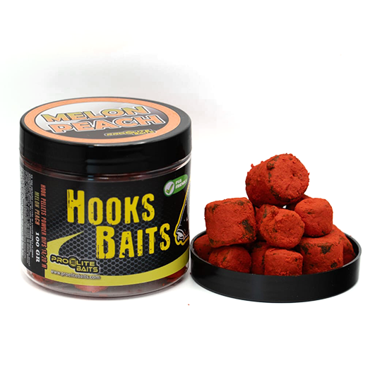 Hook Pellets powder Pro Elite Baits Melon & Peach 14-20 mm