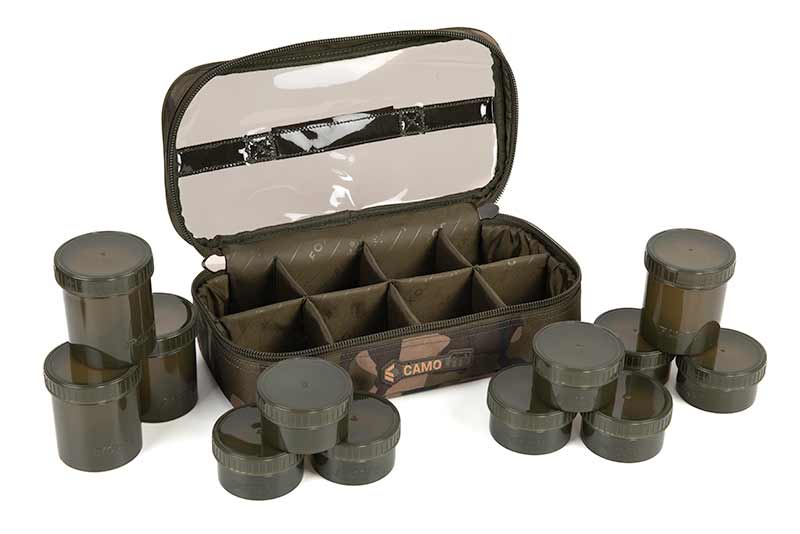 Macuto of 12 bait pots Fox Camolite