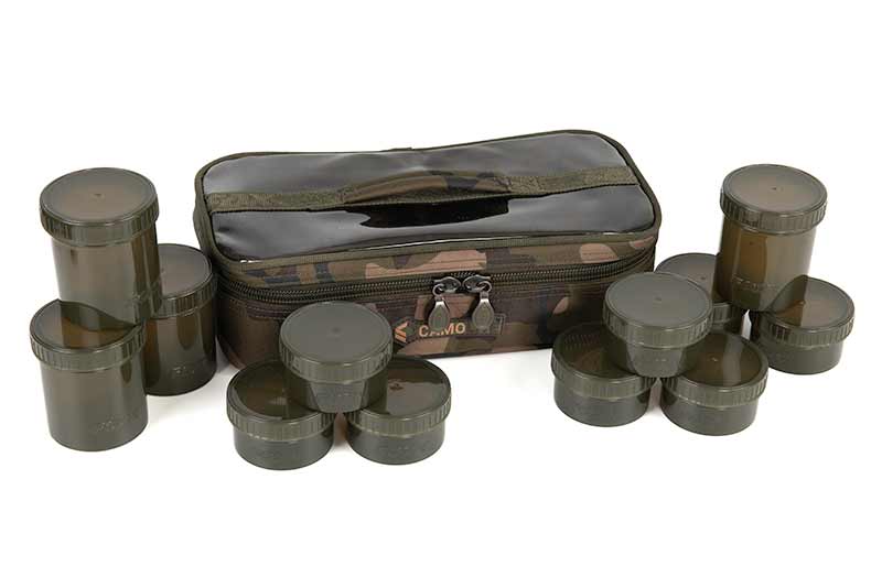 Macuto of 12 bait pots Fox Camolite