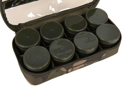 Macuto of 12 bait pots Fox Camolite