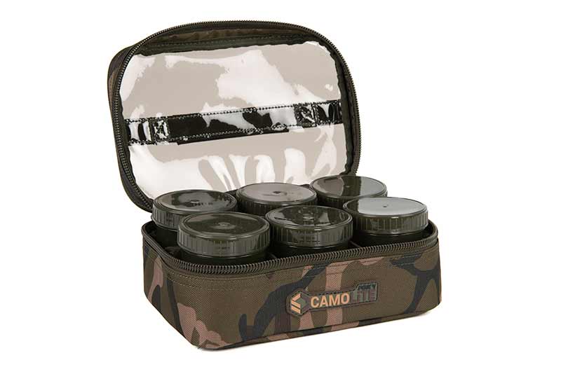 Macuto of 8 bait pots Fox Camolite