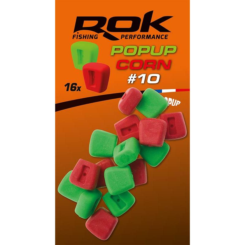 Corn Pop up Rok Fishing Red/Green 10