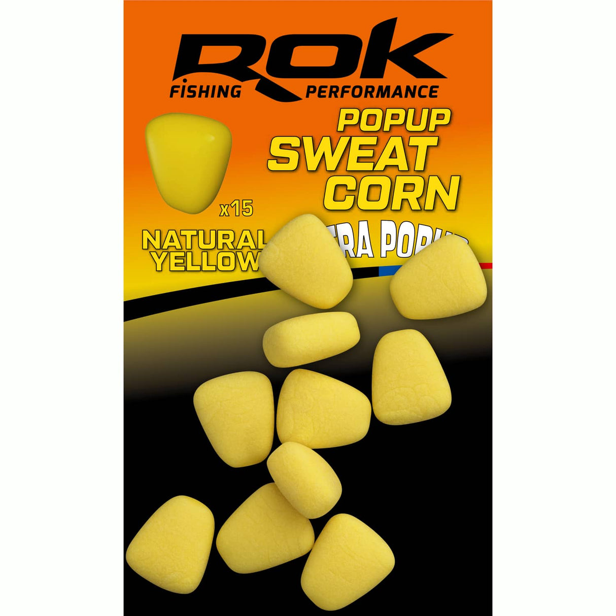 Sweet Corn pop ups Rok Fishing Yellow