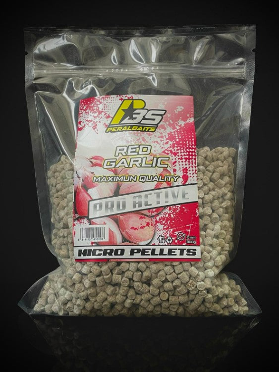 Micro Pellets Peralbaits Red Garlic