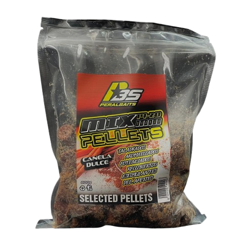 Mix Pellets Peralbaits Cinnamon 14-20 mm