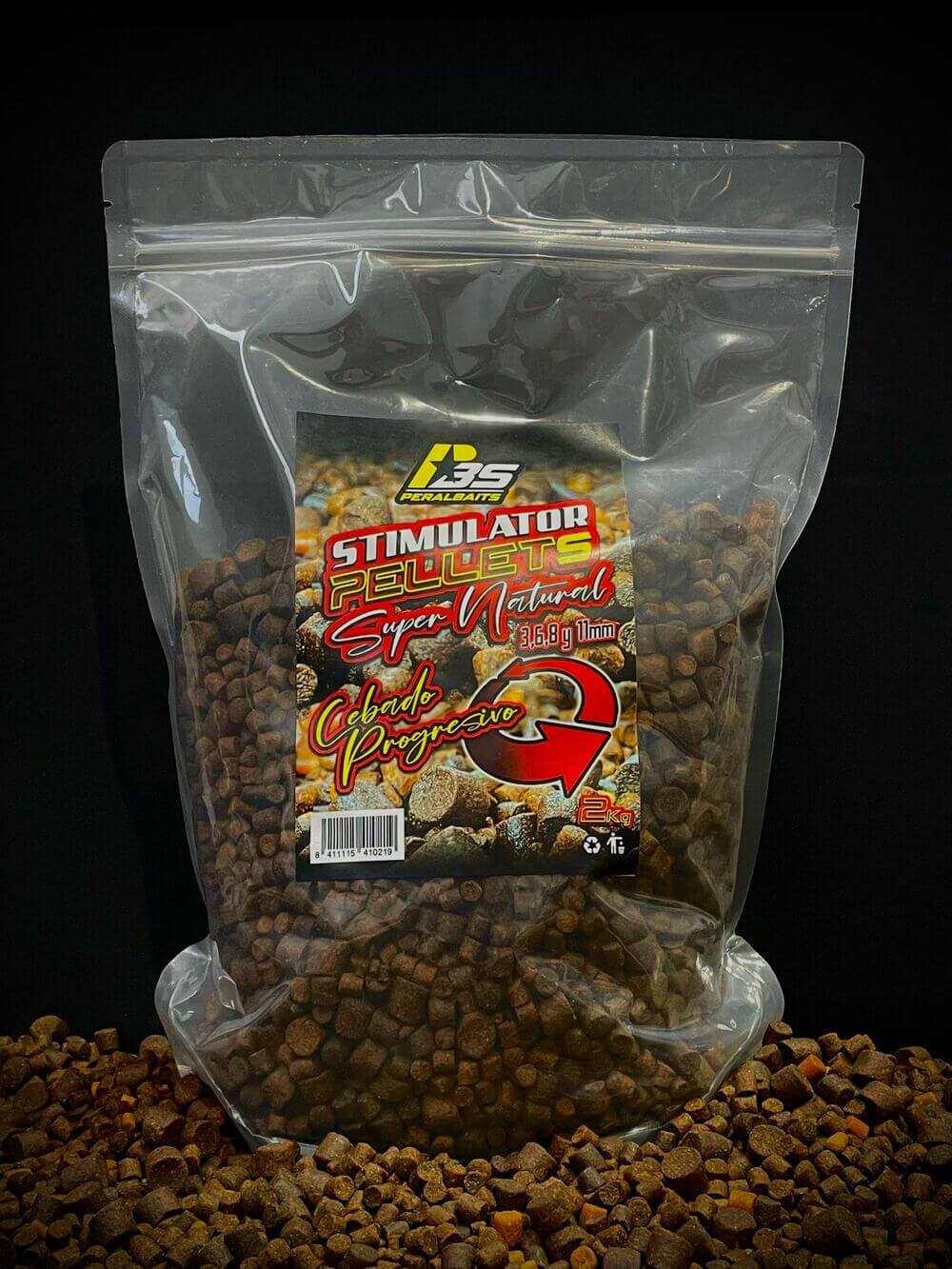 Mix Pellets Peralbaits Stimulator 3, 6, 8, 11 mm 2 Kg