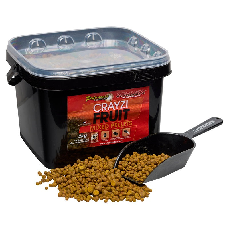 Pellet mix Starbaits Crazy Fruit 2 Kg