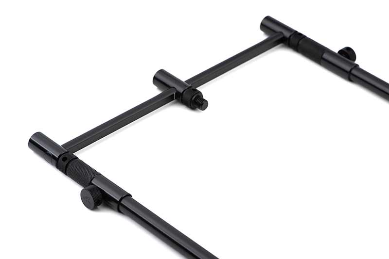 Pack 2 Buzz bars Fox Black Label 3 adjustable shafts 22 - 25 cm