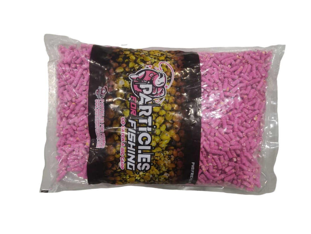 Pellets Fluminow Particles for Fishing Pink 8 mm 5 Kg