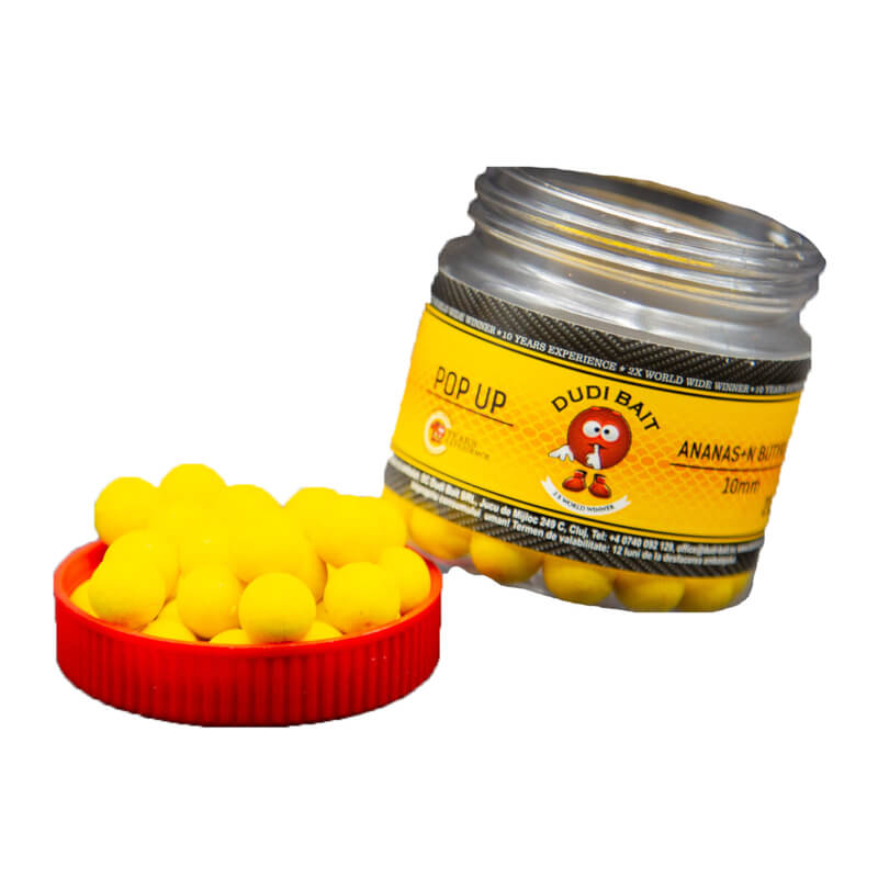 Pop Ups Dudi Bait Pineapple N-Butyric 10 mm