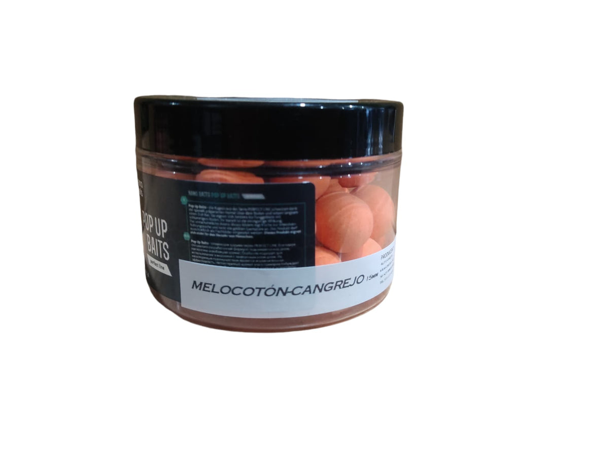 Pop Ups Nano Baits Peach Crab Orange 15 mm