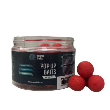 Pop Ups Nano Baits Blood Worm Red 15 mm