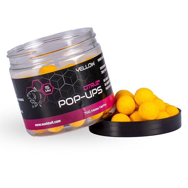 Pop Ups Nash Citruz Yellow 15 mm