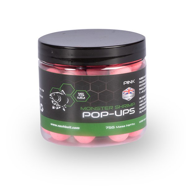 Pop Ups Nash Monster Shrimp 20 mm Pink