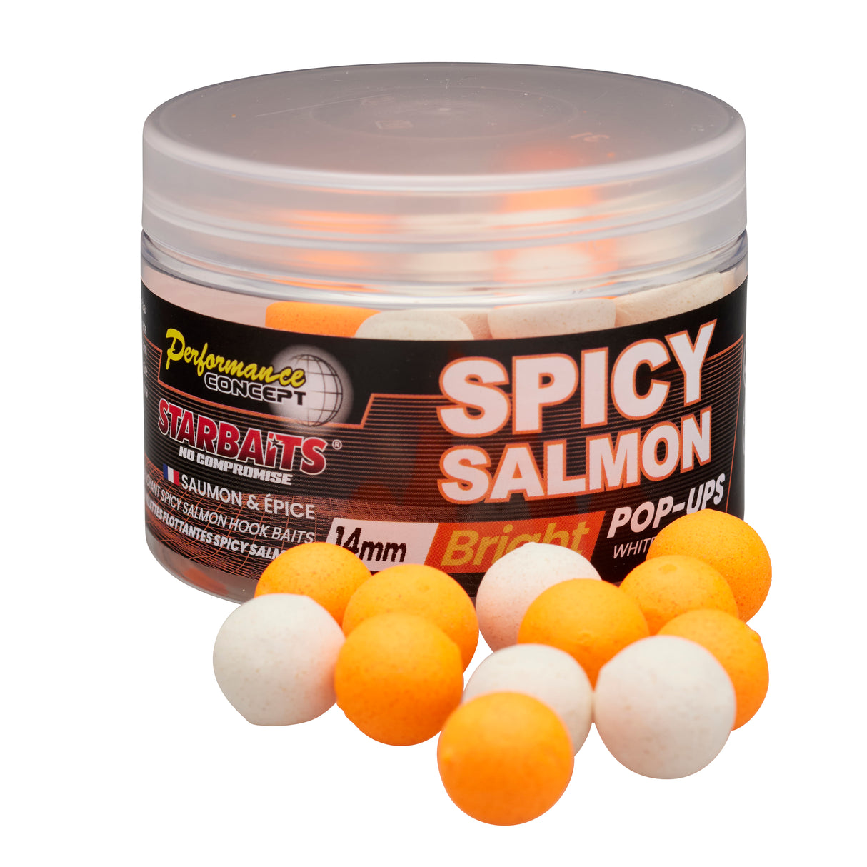 Pop ups Starbaits PC Spicy Salmon Bright 14 mm