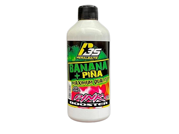 Soaking Booster Pink Peralbaits Banana Pineapple 500 ml