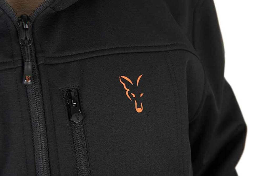 Sweatshirt Fox Shell Black/Orange