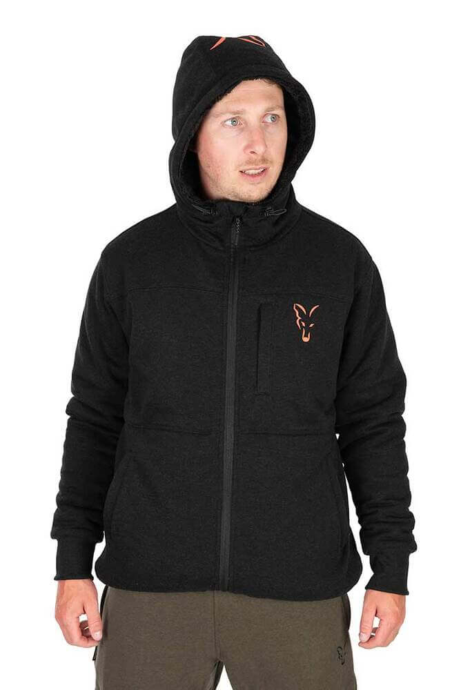 Sweatshirt Fox Sherpa Black/Orange