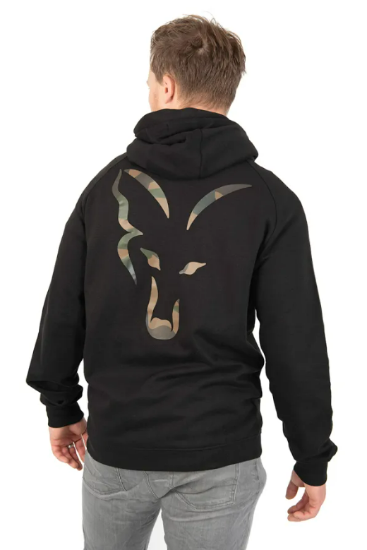 Sweatshirt Fox black hooded 3XL